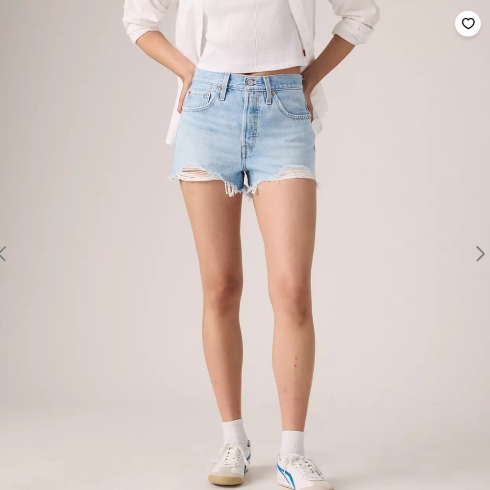 501® ORIGINAL FIT HIGH RISE WOMEN'S SHORTS